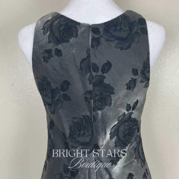 Rare Floral Mini Dress Alt ASO Rachel Green Friends Floral Sleeveless Vintage - Picture 9 of 10